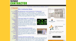 Desktop Screenshot of new-england-contractor.com